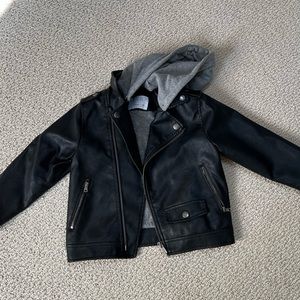 Zara Kids Faux Leather Jacket